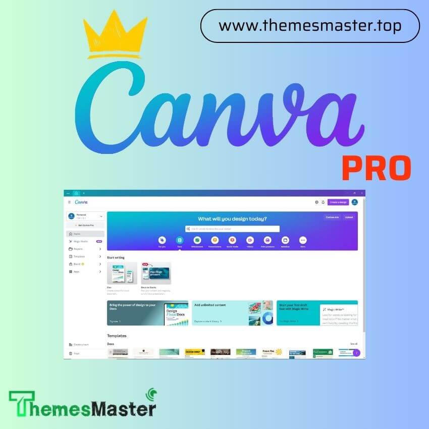 Canva Pro Private Account